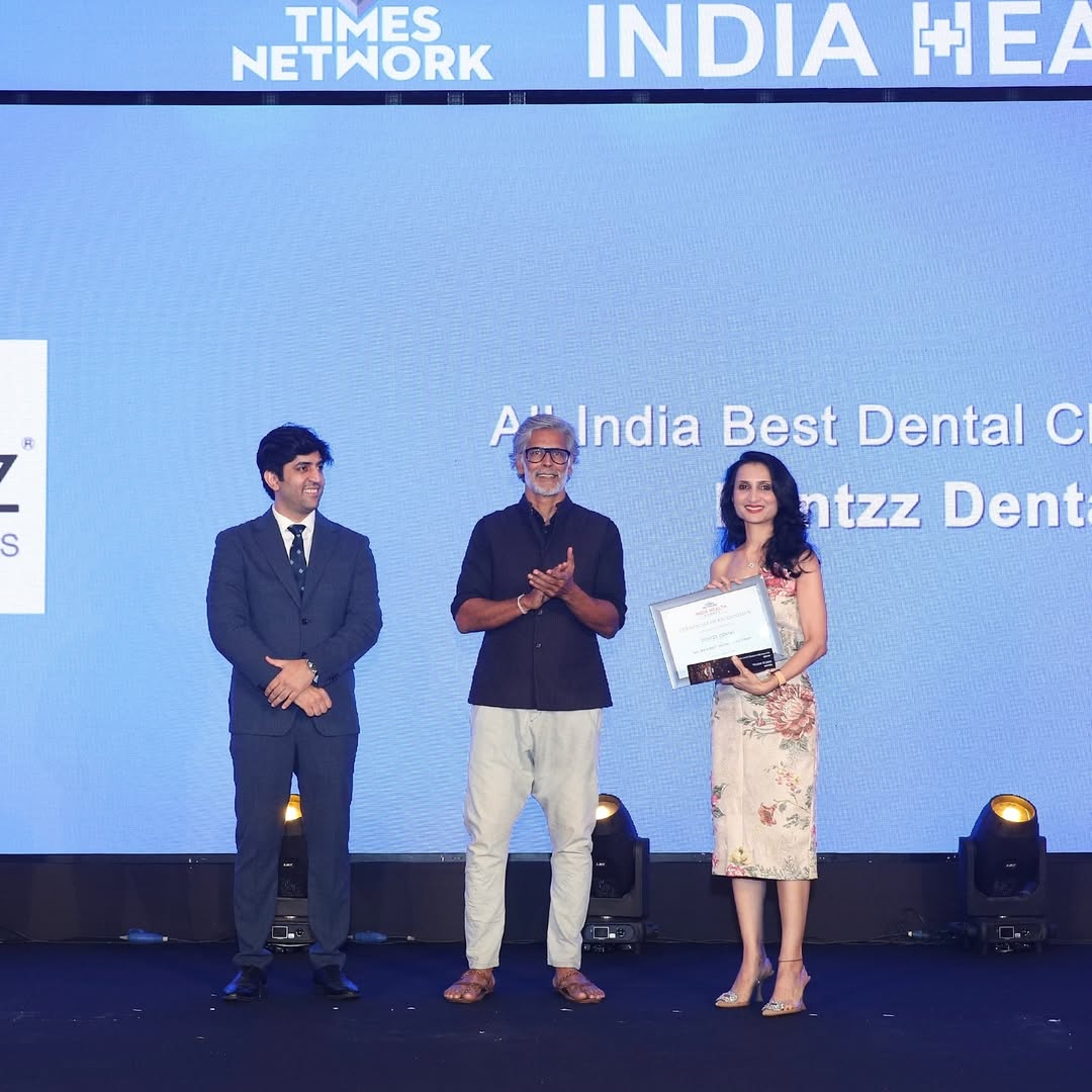India's Best Dental Clinic Chain at India Health Awards 2024